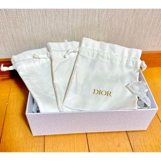 クリスチャンディオール(Christian Dior)のDior ディオール　巾着　ポーチ　ノベルティ(ご予約品)(ノベルティグッズ)