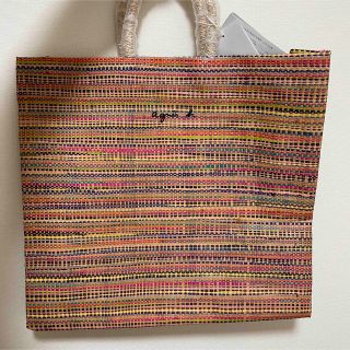 【nicorei様専用】agnes b. IENA別注ラフィアトートバッグ