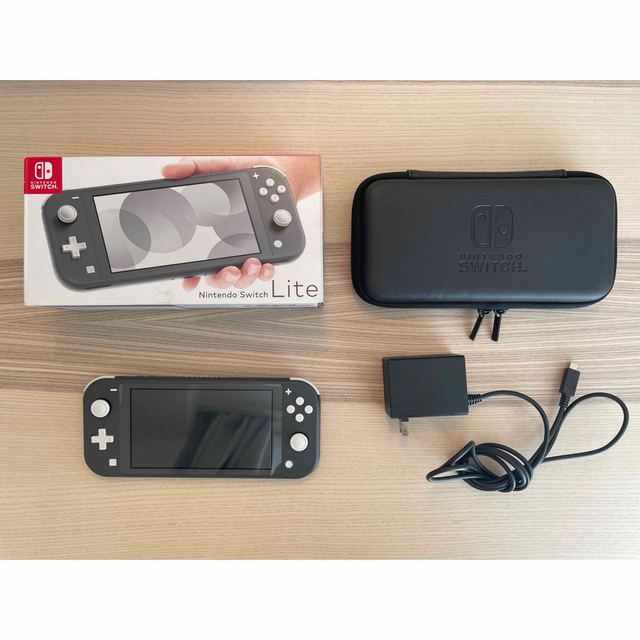 Nintendo Switch Liteグレー ケース付き