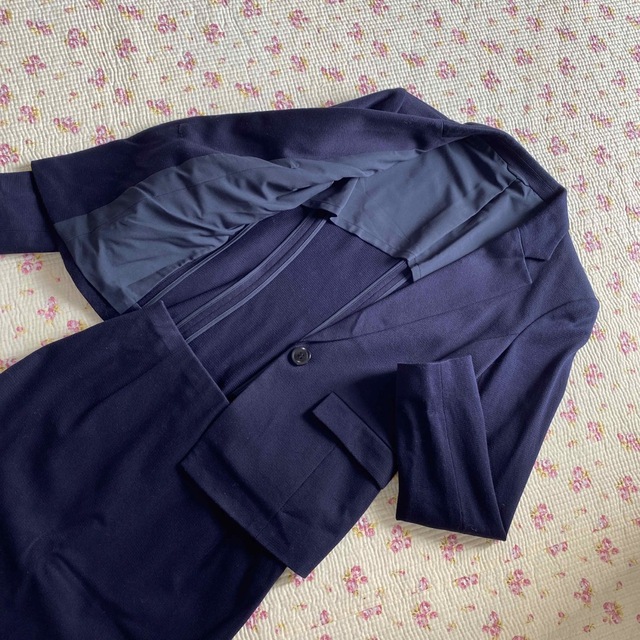 ANAYI(アナイ)のアナイ スカートスーツ 34 W60 濃紺 OL ビジネス DMW ANAYI レディースのフォーマル/ドレス(スーツ)の商品写真