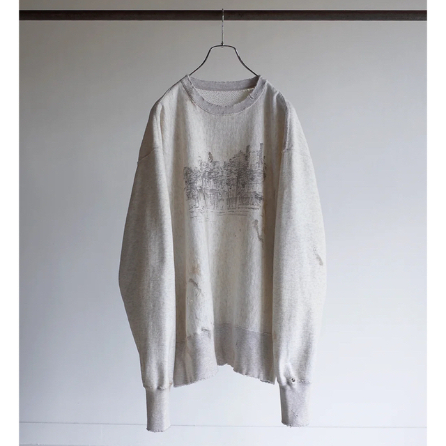 新しく着き ANCELLM CREWNECK アンセルム 23SS SHIRT SWEAT スウェット