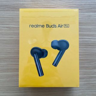 オッポ(OPPO)のREALME realme Buds Air Pro ブラック リモコン・マイク(ヘッドフォン/イヤフォン)