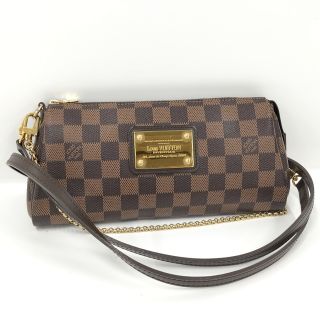 ルイヴィトン(LOUIS VUITTON)のLOUIS VUITTON エヴァ 2WAYハンドバッグ ダミエ レザー エベヌ(その他)