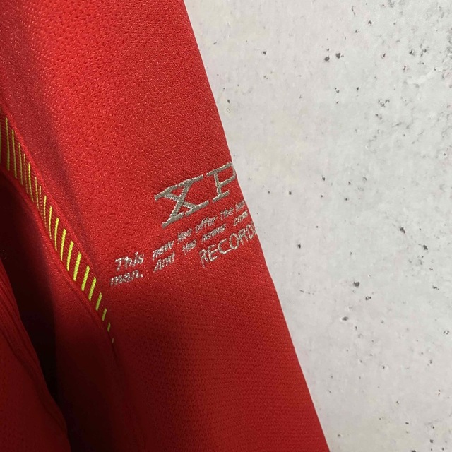 asics/アシックス 日本製 ジャージ ビンテージ レトロ 赤 M〜L相当