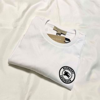 バーバリー(BURBERRY)の【新品】BURBERRY バーバリー ロゴ ロンT ロングスリーブTシャツ 長袖(Tシャツ/カットソー(七分/長袖))