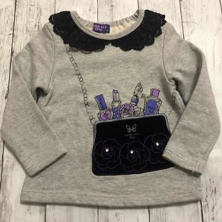 アナスイミニ(ANNA SUI mini)のアナスイミニ　トレーナー　100cm(Tシャツ/カットソー)