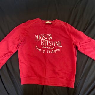 メゾンキツネ(MAISON KITSUNE')のMAISON KITSUNE  メゾンキツネ　ロゴ　スウェット(トレーナー/スウェット)