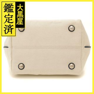 LOUIS VUITTON - ルイヴィトン カバPM キャンバス ホワイト/ネイビー LOUIS VUITTON - ルイヴィトン カバPM キャンバス ホワイト/ネイビー