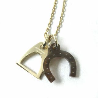 エルメス 金 ネックレスの通販 63点 | Hermesのレディースを買うならラクマ