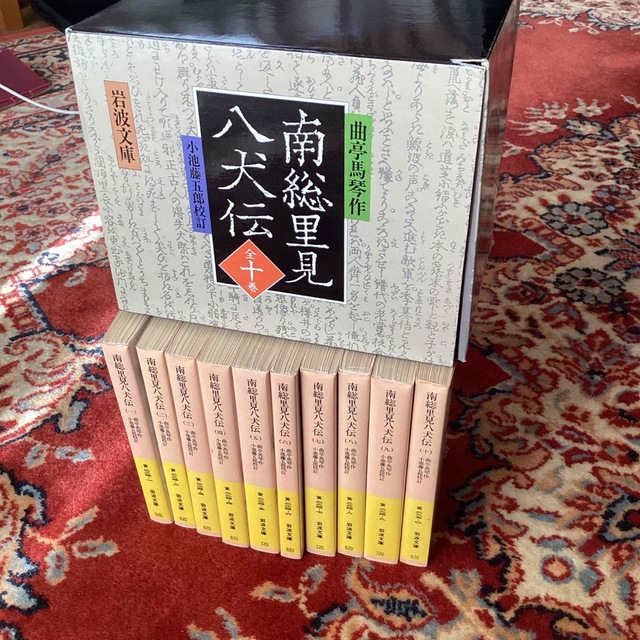 南総里見八犬伝　全10冊　岩波文庫　外箱有