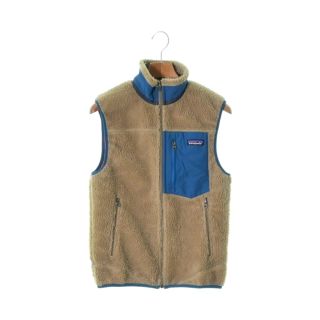 パタゴニア(patagonia)のpatagonia パタゴニア ブルゾン（その他） XS ベージュx青 【古着】【中古】(その他)