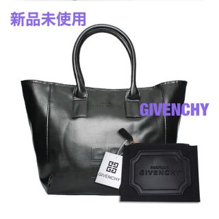 ジバンシィ(GIVENCHY)のGIVENCHY ノベルティトートバッグ　♡ポーチ付き　ビジネスバッグ　ブラック(トートバッグ)