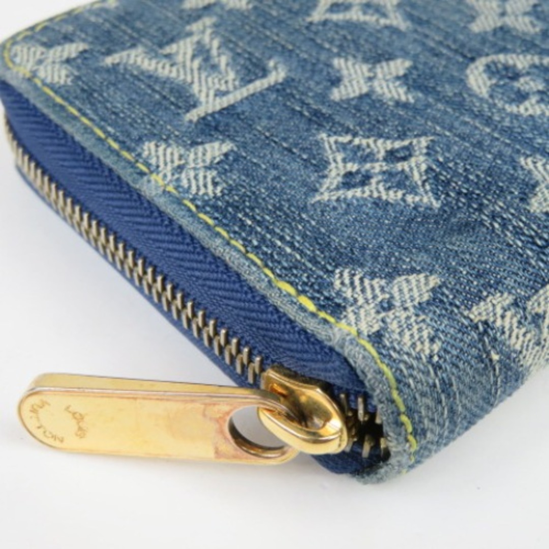 新到着 モノグラムデニム ジッピー ルイヴィトン VUITTON LOUIS 美品
