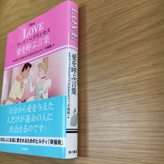 角川書店(カドカワショテン)のディズニー　ディズニープリンセス　愛　LOVE ヒルティ　幸福　幸福論 エンタメ/ホビーの本(人文/社会)の商品写真