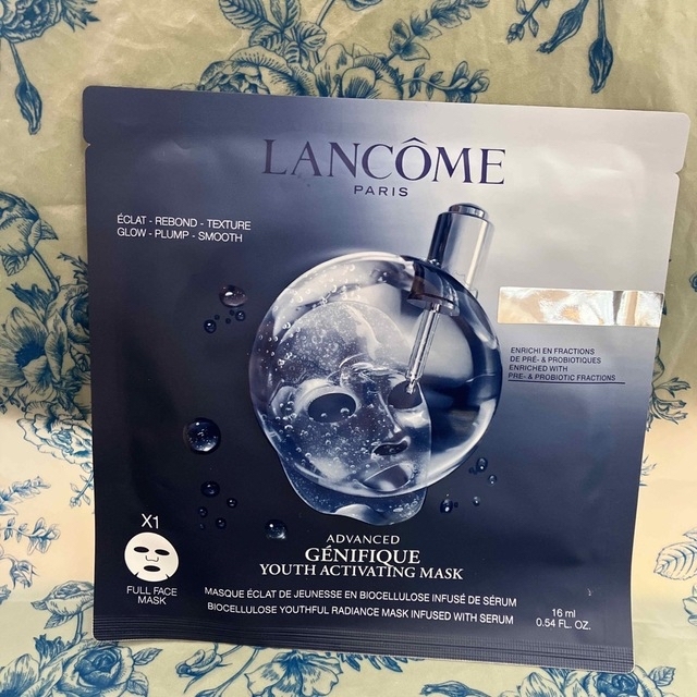 LANCOME(ランコム)のランコム　フェイスマスク　バイオセルロースマスク　フェイスパック コスメ/美容のスキンケア/基礎化粧品(パック/フェイスマスク)の商品写真