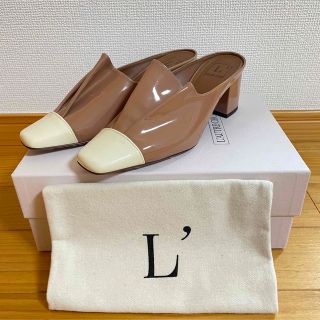 ロートレアモン(LAUTREAMONT)の【新品】L'AUTRE CHOSE｜ロートルショーズ フリルエナメルミュール(ミュール)