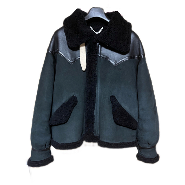 美品】 TTT_MSW - TTT MSW 20AW ウェスタン ムートン ジャケット L