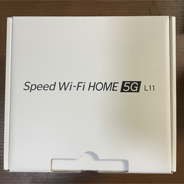 ZTE(ゼットティーイー)のSpeed Wi-Fi HOME 5G L11 ホームルーター スマホ/家電/カメラのPC/タブレット(PC周辺機器)の商品写真