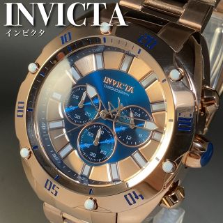 レッド系 【定価14万円!】☆激レア! インビクタ invicta メンズ クロノ
