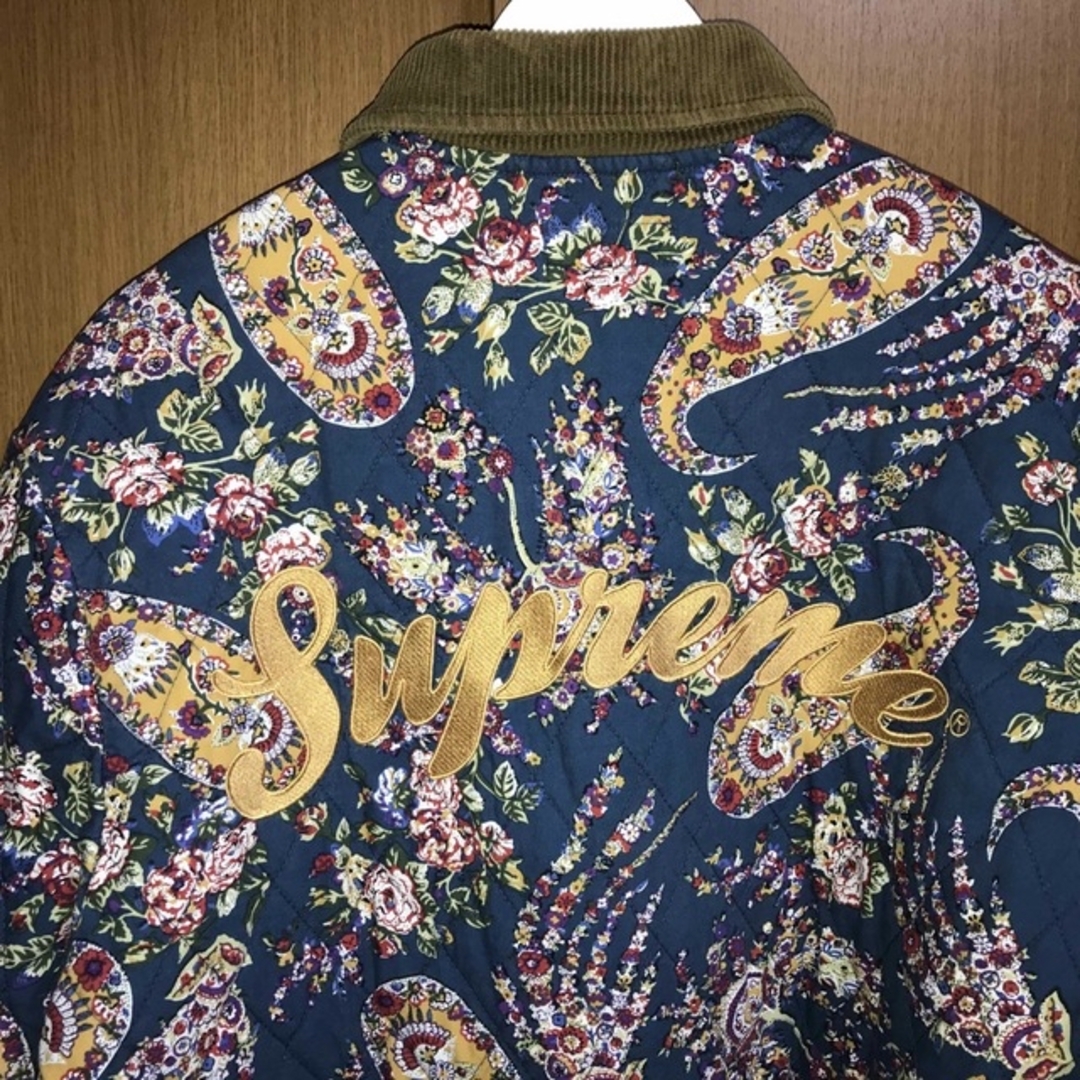 堀米雄斗着用　L Supreme Quilted Paisley Jacket