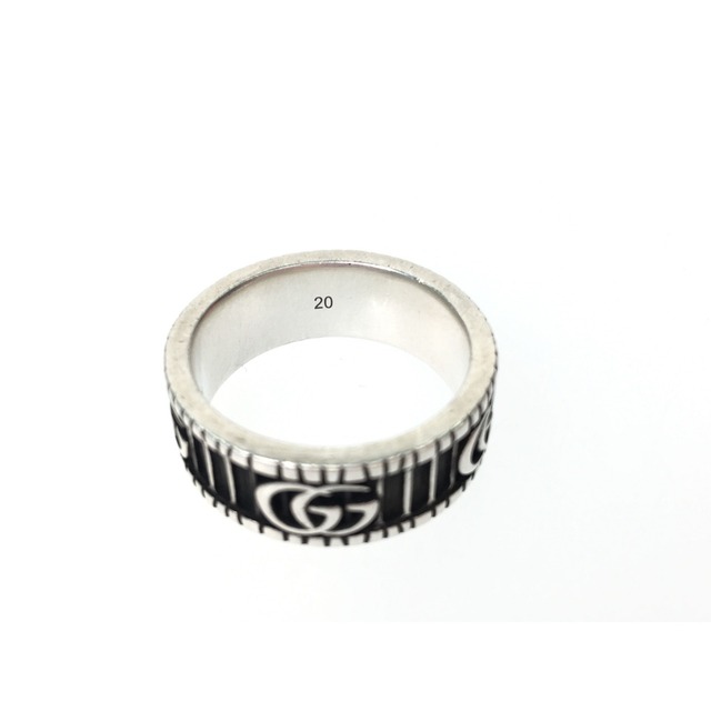 Gucci(グッチ)の▼▼GUCCI グッチ ダブルG シルバーリング 指輪 20号 DOUBLE G RING メンズのアクセサリー(リング(指輪))の商品写真