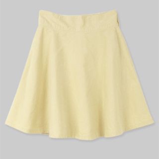 ダブルクローゼット(w closet)の16wコーデュロイフレアスカート(ミニスカート)