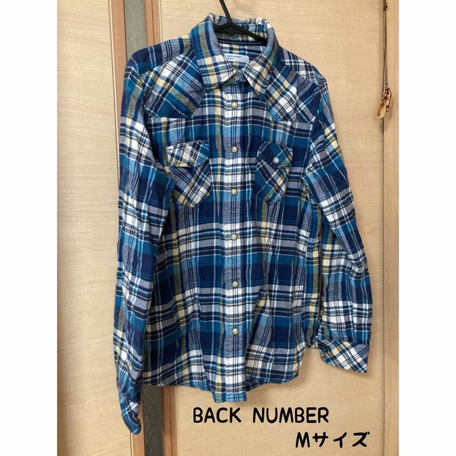 BACK NUMBER(バックナンバー)のBACK NUMBER バックナンバー　トップス　シャツ　ブラウス　チェック レディースのトップス(シャツ/ブラウス(長袖/七分))の商品写真