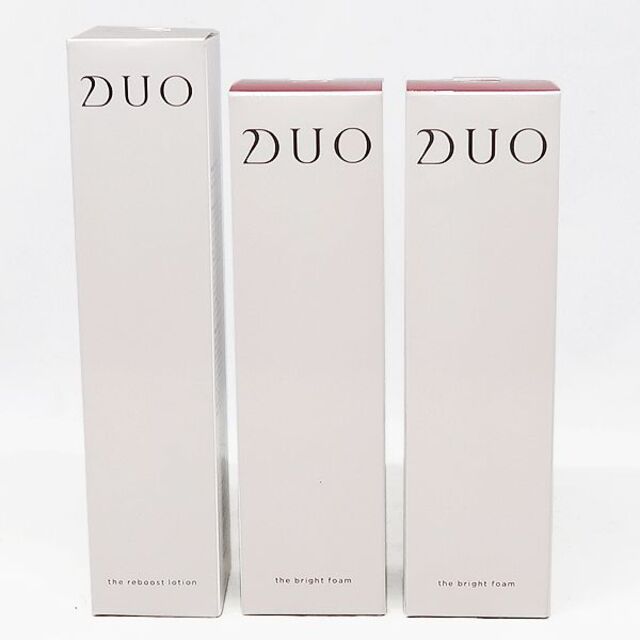 新品 DUO デュオ 化粧水 リブーストローション ＆ 洗顔料 ブライトフォーム