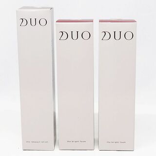 デュオ(DUO)の新品 DUO デュオ 化粧水 リブーストローション ＆ 洗顔料 ブライトフォーム(化粧水/ローション)