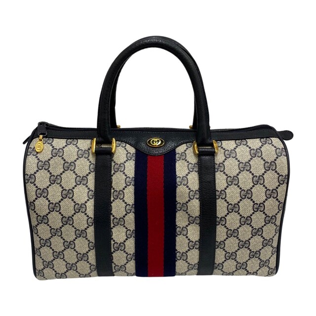 名入れ無料】 保存袋付 美品 極 - Gucci GUCCI 190-6 ネイビー