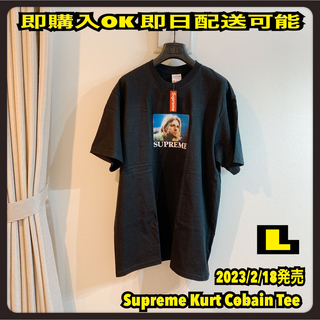 シュプリーム(Supreme)のL 黒 シュプリーム カート コバーン Tシャツ Kurt Cobain(Tシャツ/カットソー(半袖/袖なし))