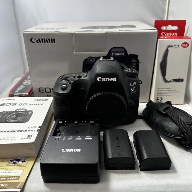 Canon キヤノン EOS 6D Mark II ボディ  ハンドストラップ付メーカーCanon