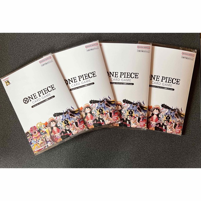 ONE PIECE CARD GAME プレミアムカードコレクション　4冊