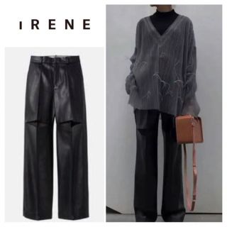 RESTIR - IRENE アイレネ 2way レザーパンツ35.200円34の通販 by 月's ...