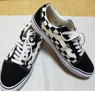 VANSバンズ ペイントスニーカースリッポンアシンメトリーシルバー-