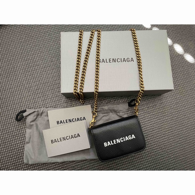 Balenciaga - バレンシアガミニチェーンウォレットの通販 by ®️'s ...