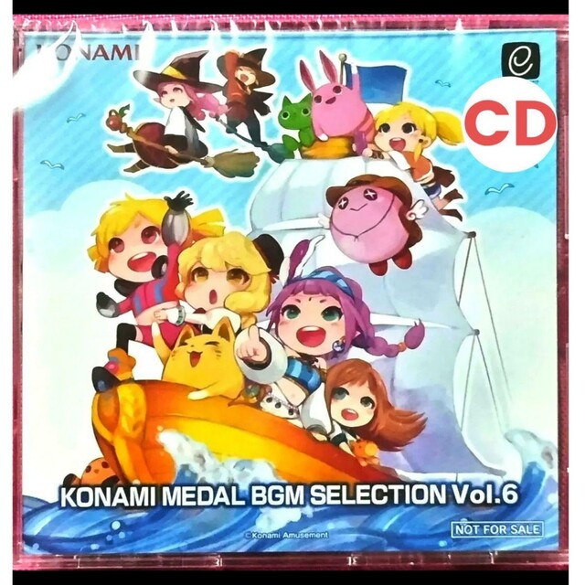 KONAMI(コナミ)のKONAMI MEDAL BGM SELECTION Vol. 6 JAEPO エンタメ/ホビーのCD(ゲーム音楽)の商品写真