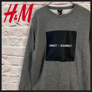 エイチアンドエム(H&M)のh&m トレーナー　スウェット メンズ　レディース　[ M ](スウェット)