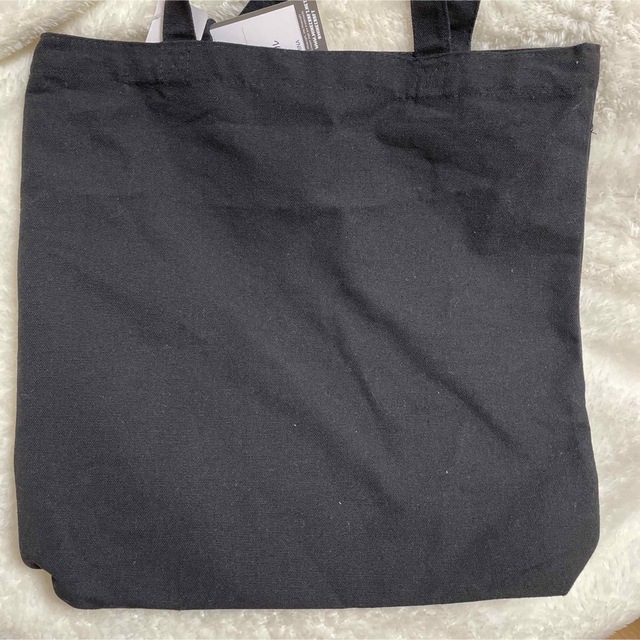 バック　エコバッグ　黒　マイクラ レディースのバッグ(エコバッグ)の商品写真