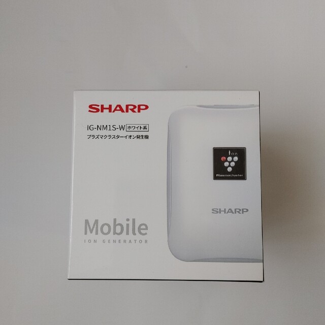 SHARPSHARP IG-NM1S-W　シャープ　プラズマクラスタイオン発生機