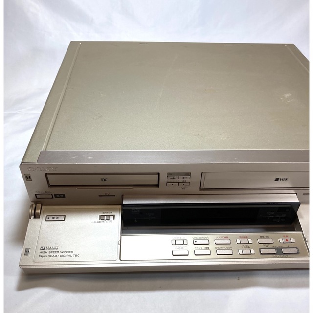 動作品】WV-DR7 DV MiniDV S-VHS SONY ソニー その他 動作品】WV-DR7 DV MiniDV S-VHS SONY ソニー その他