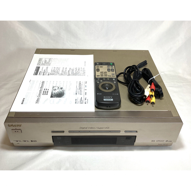 【動作品】WV-DR7 DV MiniDV S-VHS SONY ソニー