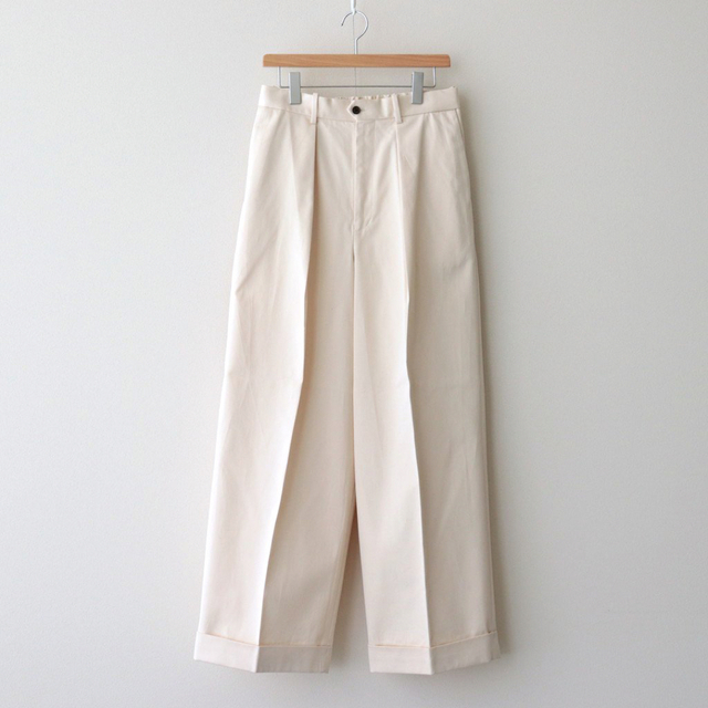 MARKAWARE  PLEATED WIDE TROUSERSメンズ