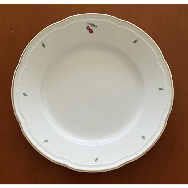 リチャード・ジノリ　セット　ボンジョルノチェリー　24cmディナー皿　5枚のサムネイル