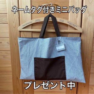 ハンドメイド レッスンバッグ14/裏地付き/ポケット付き/リバーシブル/1点もの(バッグ/レッスンバッグ)