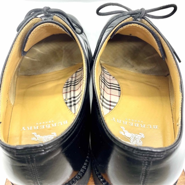 BURBERRY(バーバリー)のバーバリーロンドン ストレートチップ ノバチェック 25.5cm 大塚製靴 メンズの靴/シューズ(ドレス/ビジネス)の商品写真