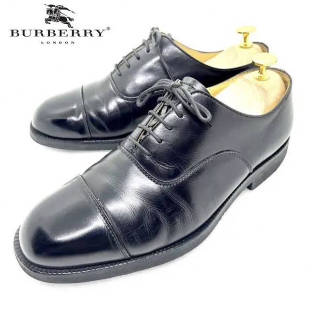 BURBERRY(バーバリー)のバーバリーロンドン ストレートチップ ノバチェック 25.5cm 大塚製靴 メンズの靴/シューズ(ドレス/ビジネス)の商品写真