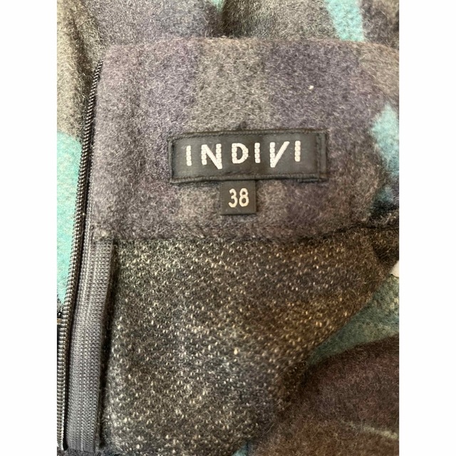 INDIVI(インディヴィ)のINDIVI カットソー　レディース　Mサイズ レディースのトップス(カットソー(半袖/袖なし))の商品写真