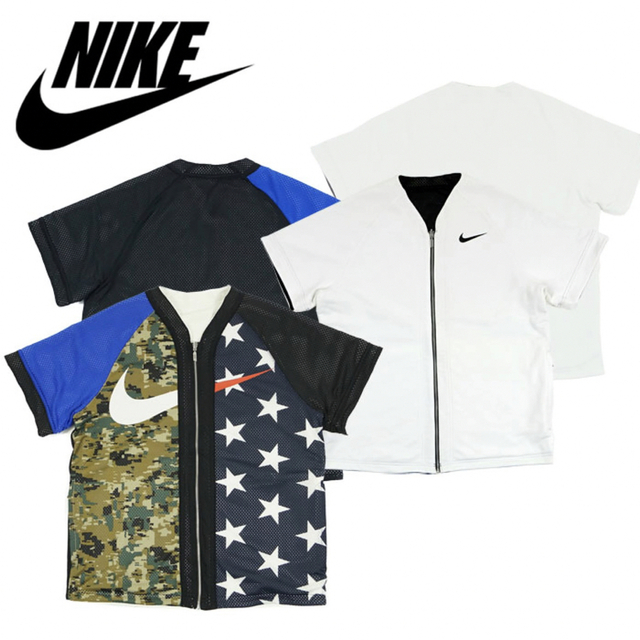 NIKE(ナイキ)のNIKE LAB ナイキ　リバーシブル　ベースボールシャツ メンズのトップス(シャツ)の商品写真