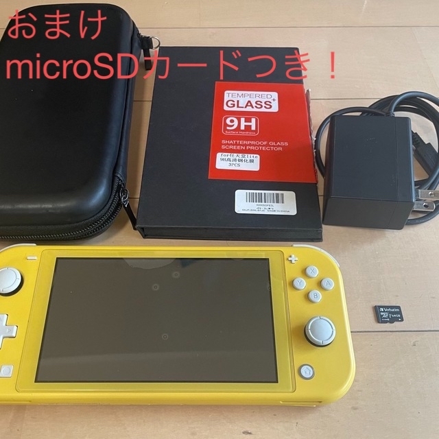 ゲームソフト/ゲーム機本体Nintendo Switch LITE 本体　microSDカード64GB